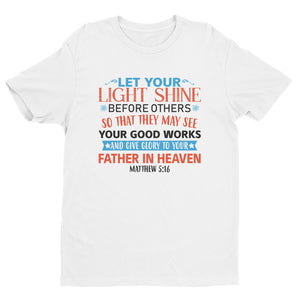 Men's T-shirt Let Your Light Shine
