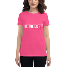 Load image into Gallery viewer, Be The Light T-shirt (Ladies&#39;)