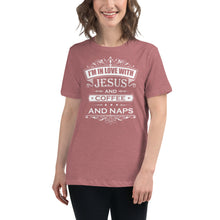 Load image into Gallery viewer, Coffee and Naps T-shirt (Ladies&#39;)