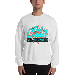 God Is Good Sweatshirt White