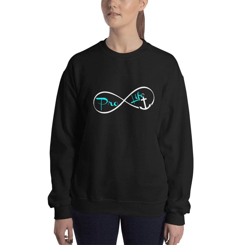 Unisex Pro Life Sweatshirt Black