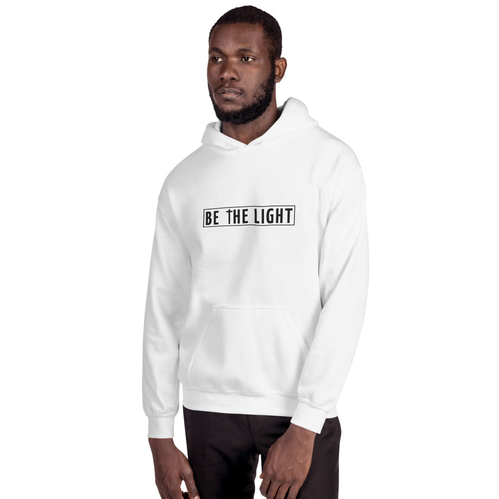 Unisex Be The Light Hoodie White