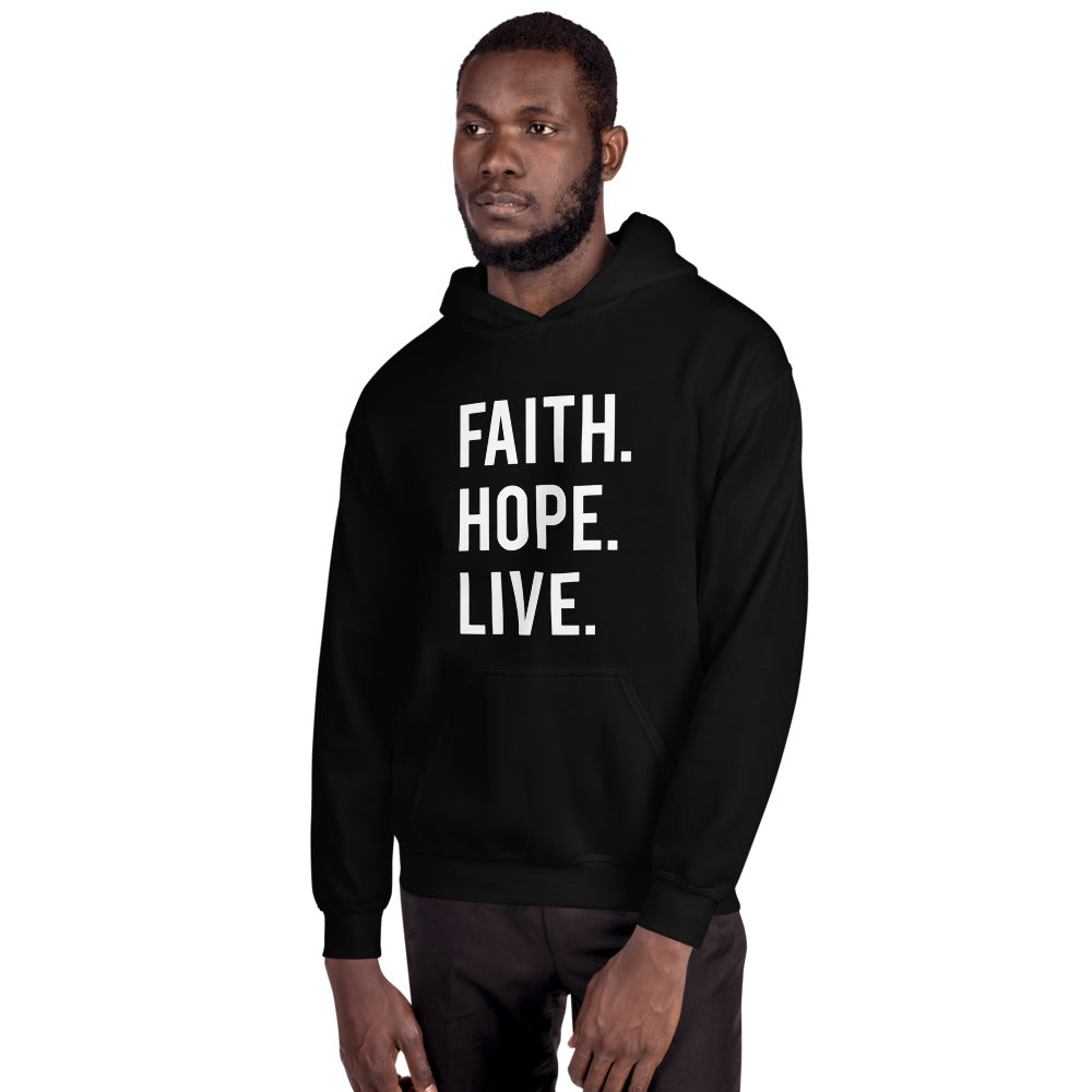 Faith Hope Live Hoodie