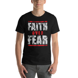 Unisex Faith Over Fear Tee Black