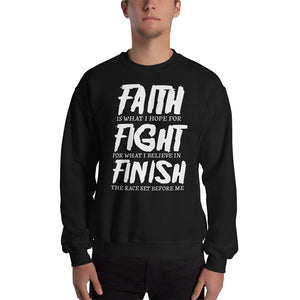 Faith Fight Finish Sweatshirt