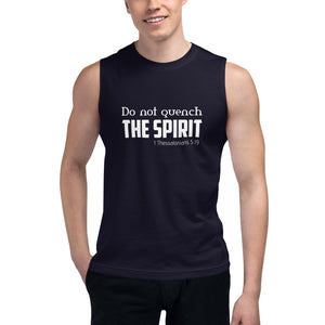 Unisex Spirit Muscle Shirt Navy