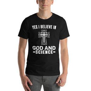 God And Science  T-shirt