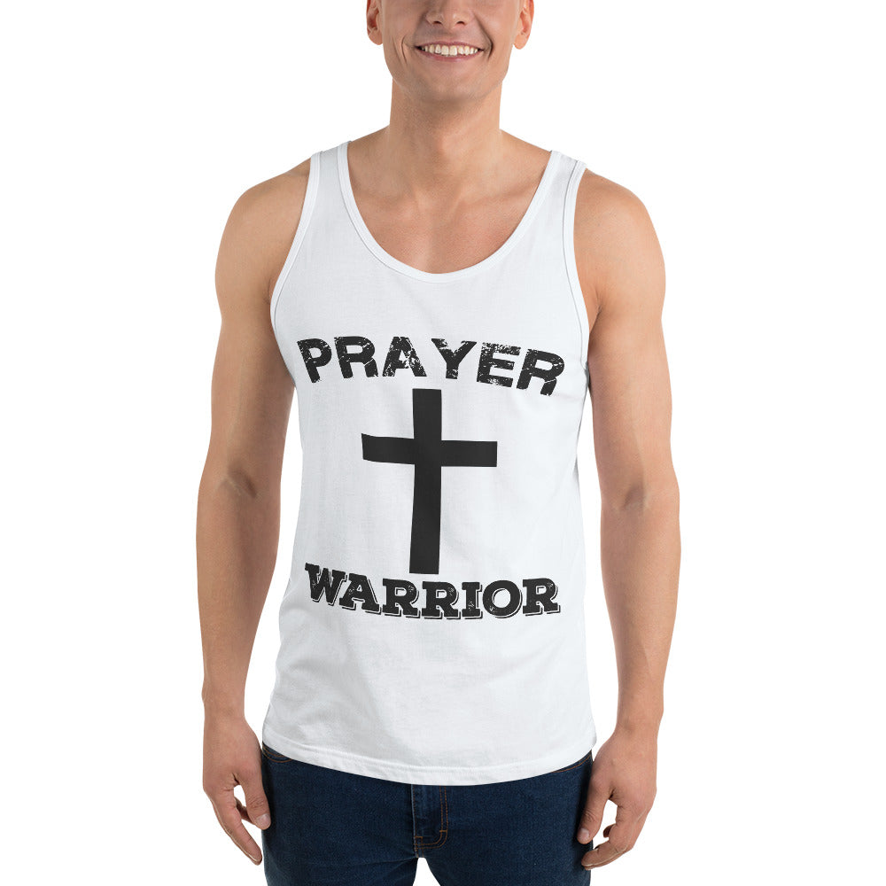 Prayer Warrior Tank Top White