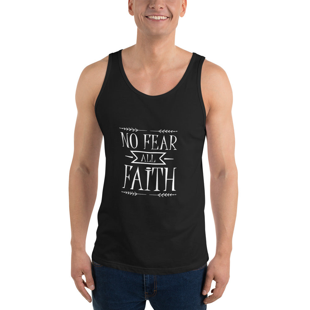 No Fear Tank Top Black