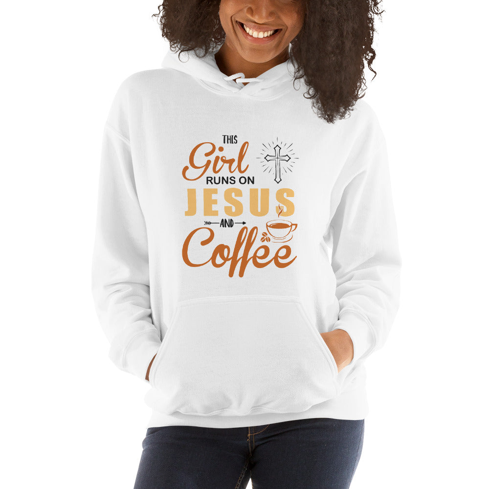 Jesus And Coffee Hoodie (Ladies')