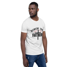 Load image into Gallery viewer, Unisex Honor The Father Tee White