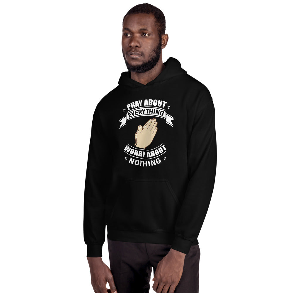 Worry About Nothing Hoodie Black