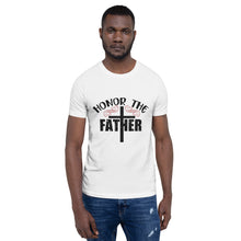 Load image into Gallery viewer, Unisex Honor The Father Tee White