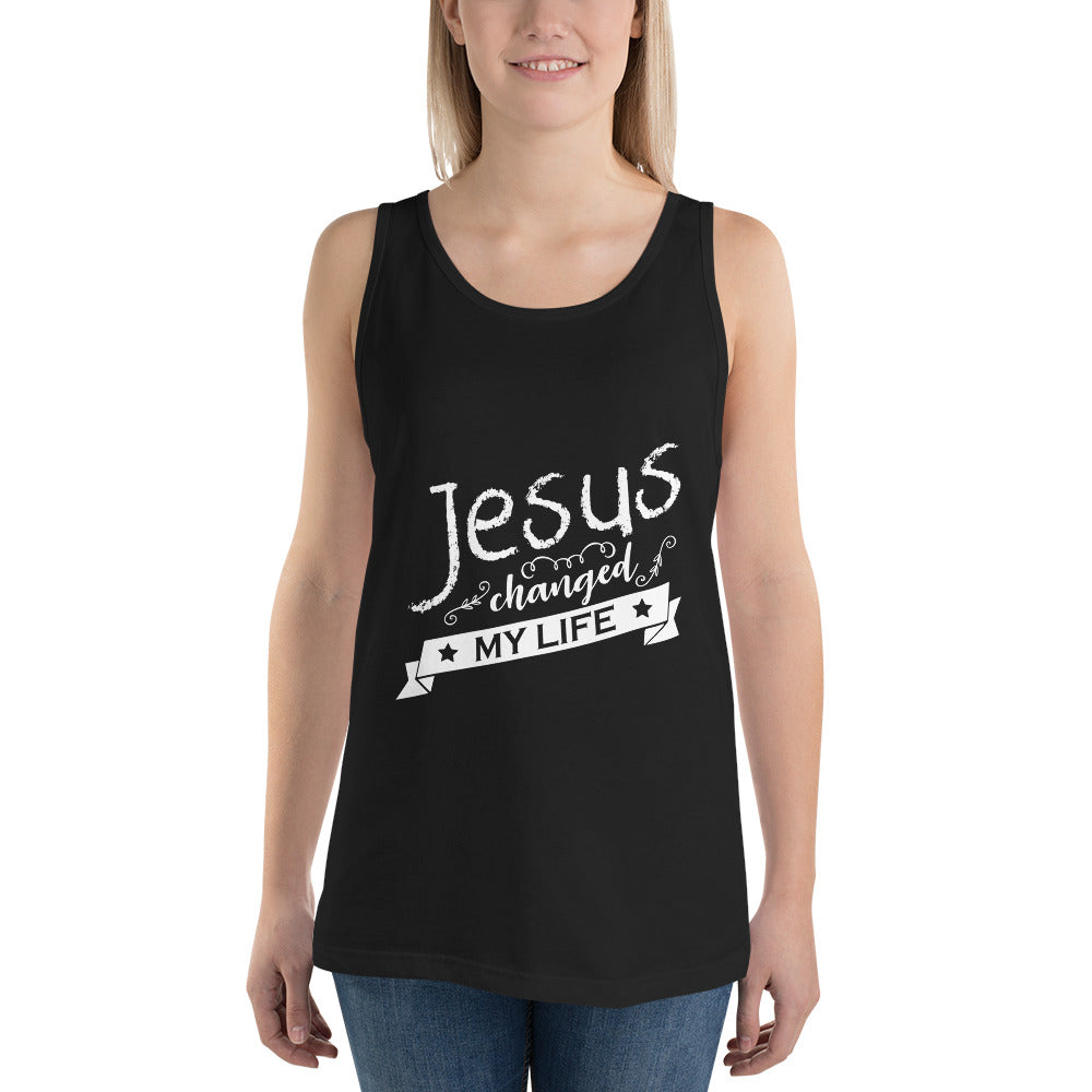 Jesus Changed My Life Tank Top