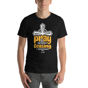 Unisex Pray Tee Black