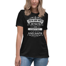 Load image into Gallery viewer, Coffee and Naps T-shirt (Ladies&#39;)