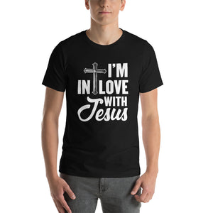 Unisex In Love With Jesus Tee Black