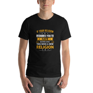 Unisex New Religion Tee Black