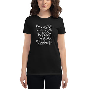 Ladies T-shirt Strength Made Perfect