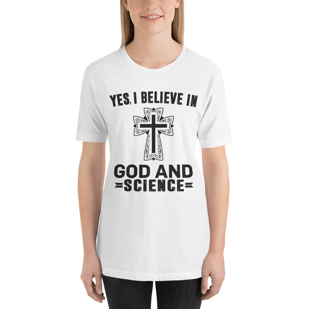 God And Science T-shirt White