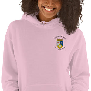 Ladies Embroidered ICCS Hoodie Pink