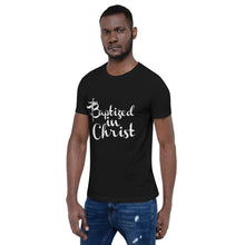 Load image into Gallery viewer, Unisex Baptized In Christ Tee Black