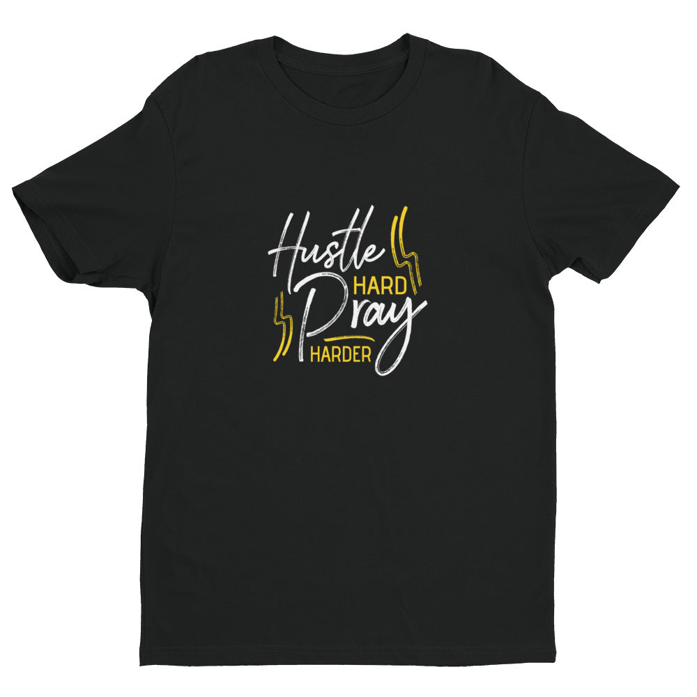 Men's T-shirt Hustle Hard Pray Harder