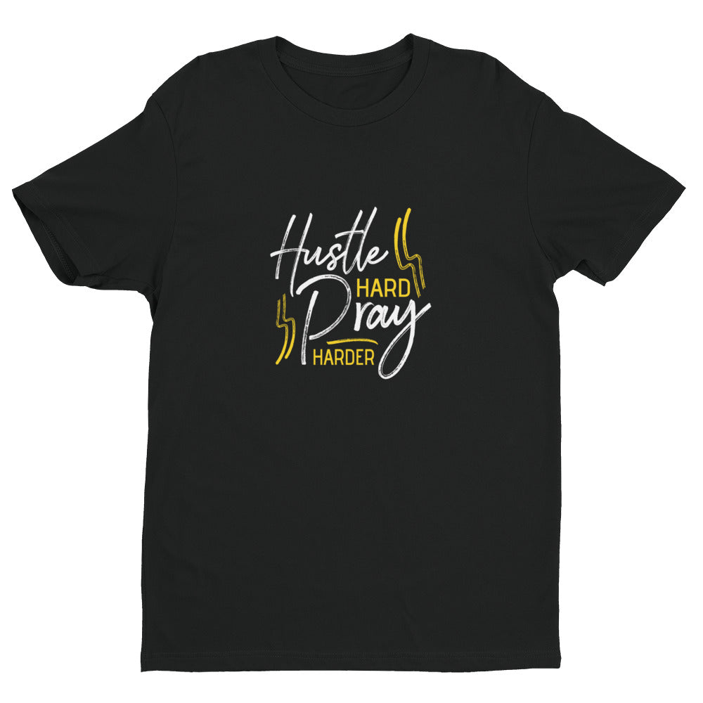 T-shirt Hustle Hard Pray Harder