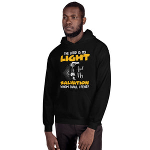 The Lord Is My Light Hoodie Black