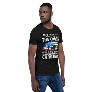 Proud To Be An American T-shirt Black