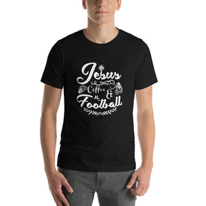 Jesus Coffee and Football T-shirt