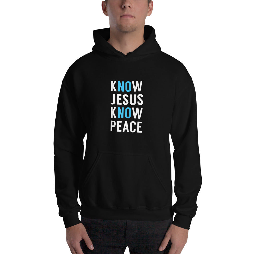 Unisex Know Jesus Hoodie Black