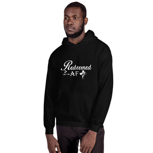 Redeemed AF Hoodie Black