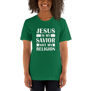 Green Jesus Is My Savior  T-shirt