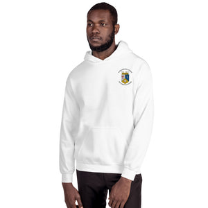 Unisex ICCS Embroidered Hoodie White