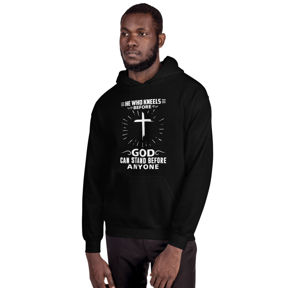 Stand Before Anyone Hoodie Black