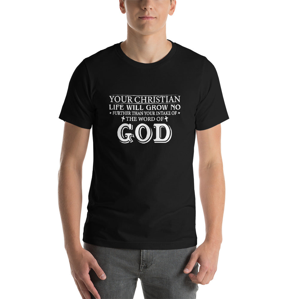 Unisex Word Of God Tee Black