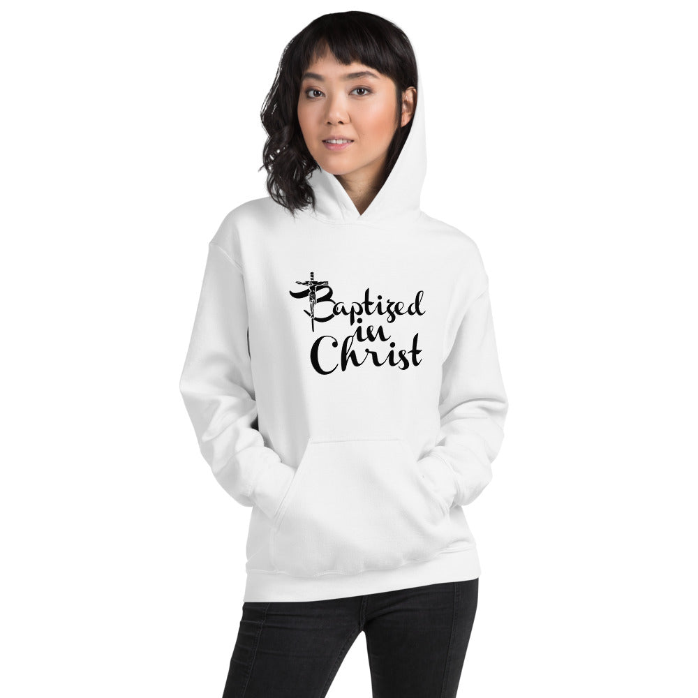 Baptized In Christ Hoodie White