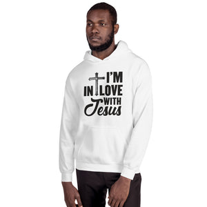 Unisex In Love With Jesus Hoodie White